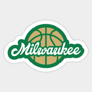 Milwaukee Basketball Sticker